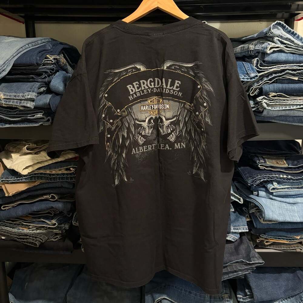 Harley Davidson Vegas Nevada Skull T-Shirt XL